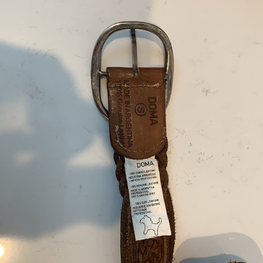 Leather belt - Picture 3 of 3